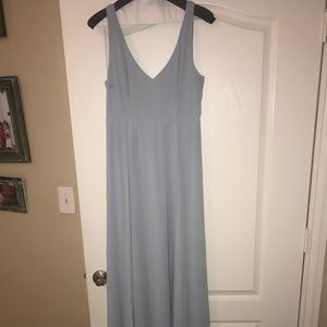 Show Me Your Mumu, sz M, stone blue, maxi dress